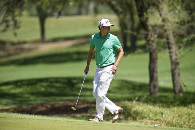 March 24, 2016: Smylie Kaufman in action World Golf Championships-Dell Match Play Round 2 at the Austin Country Club. Austin, Texas. PGA Golf Herren 2016: World Golf Championships MAR 24 - ZUMAc04_