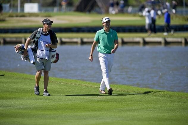 March 24, 2016: Smylie Kaufman in action World Golf Championships-Dell Match Play Round 2 at the Austin Country Club. Austin, Texas. PGA Golf Herren 2016: World Golf Championships MAR 24 - ZUMAc04_