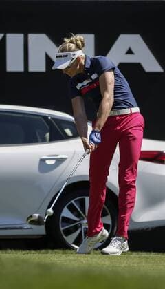 March 24, 2016: Ryan O Toole tees off on the 1st tee box during the first round of the Kia Classic at Aviara Golf Club in Carlsbad, California. LPGA Golf Damen 2016: Kia Classic MAR 24 - ZUMAc04_