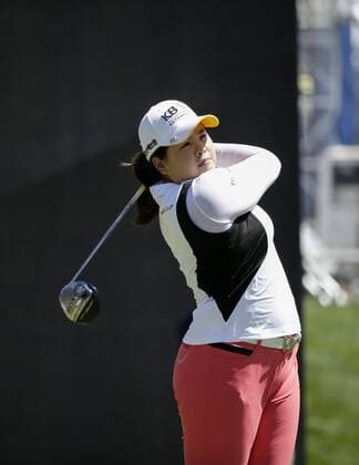 March 24, 2016: Inbee Park on the 1st hole during the first round of the Kia Classic at Aviara Golf Club in Carlsbad, California. LPGA Golf Damen 2016: Kia Classic MAR 24 - ZUMAc04_