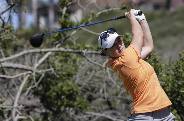 March 24, 2016: Caroline Masson on the 8th hole during the first round of the Kia Classic at Aviara Golf Club in Carlsbad, California. LPGA Golf Damen 2016: Kia Classic MAR 24 - ZUMAc04_