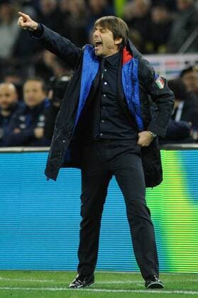 24.03.2016. Stadio Friuli, Udine, Italy. International Football friendly (Nationalmannschaft) Italy versus Spain. Antonio Conte coach of Italy xActivaFotox  ActionPlus11721921