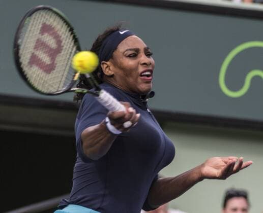 March 24 2016: Serena Williams (USA) defeats Christina McHale (USA) by 6-3, 5-7, 6-2, at the Miami Open being played at Crandon Park Tennis Center in Miami, Key Biscayne, Florida. Ã‚Â© Tennis 2016: Miami Open March 16 - ZUMAc04_