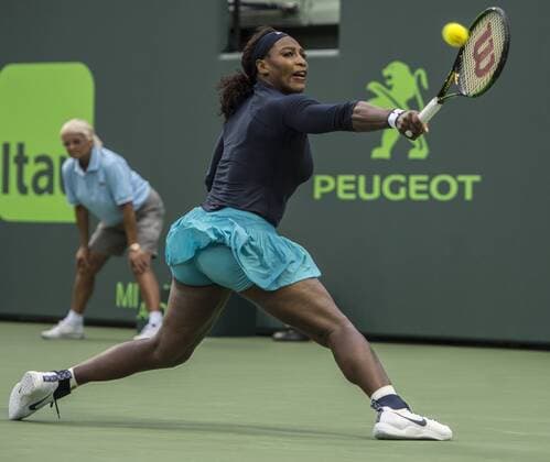 March 24 2016: Serena Williams (USA) defeats Christina McHale (USA) by 6-3, 5-7, 6-2, at the Miami Open being played at Crandon Park Tennis Center in Miami, Key Biscayne, Florida. Ã‚Â© Tennis 2016: Miami Open March 16 - ZUMAc04_