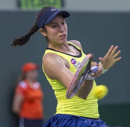 March 24 2016: Christina McHale (USA) loses to Serena Williams (USA) 6-3, 5-7, 6-2, at the Miami Open being played at Crandon Park Tennis Center in Miami, Key Biscayne, Florida. Ã‚Â© Tennis 2016: Miami Open March 16 - ZUMAc04_