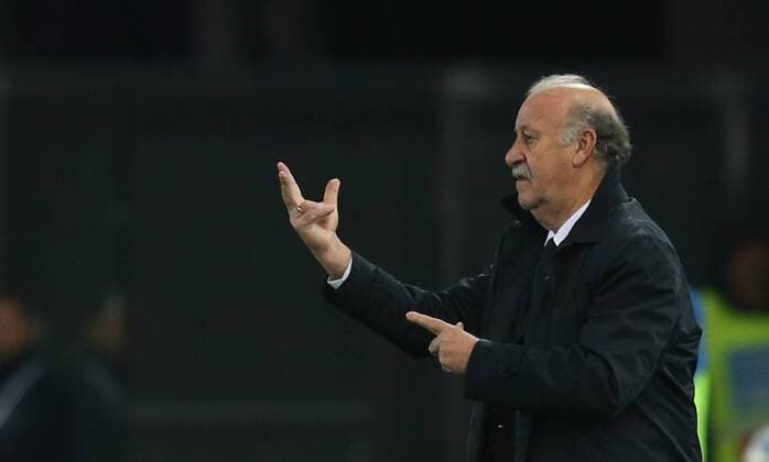 SOCCER - ITA vs ESP, test match UDINE,ITALY,24.MAR.16 - SOCCER - international match Nationalmannschaft-Länderspiel Italy vs Spain, friendly (Nationalmannschaft) match. Image shows head coach Vicente del Bosque (ESP). GEPAxpictures xAndreasxPranter