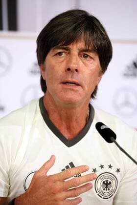Bundestrainer Joachim Löw - Pressekonferenz der Deutschen Nationalmannschaft, Mercedes-Benz Berlin