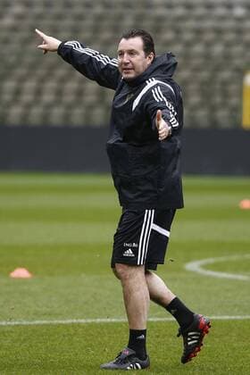 Fußball, Nationalteam Belgien Training Wilmots Marc head coach FOOTBALL : Belgique - Entrainement - UEFA EURO EM Europameisterschaft Fussball 2016 - Amical - 25 03 2016 PhotoNews Panoramic 