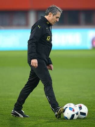 SOCCER - AUT vs ALB, test match, preview VIENNA,AUSTRIA,25.MAR.16 - SOCCER - OEFB international match Länderspiel Austria vs Albania, friendly match, preview, training team AUT. Image shows head coach Marcel Koller (AUT). GEPAxpictures xChristianxOrt
