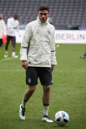 Jonas Hector - Abschlusstraining der Deutschen Nationalmannschaft, Olympiastadion Berlin