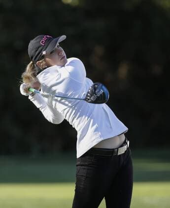 March 25, 2016: Ashlan Ramsey on the 2nd tee box during the second round of the Kia Classic at Aviara Golf Club in Carlsbad, California. LPGA Golf Damen 2016: Kia Classic MAR 25 - ZUMAc04_