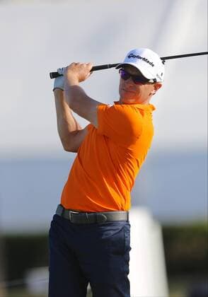 25 March 2016: Tim Wilkinson drives on hole 10 in the second Round of the Puerto Rico Open, in Rio Grande, PR (Photo by Bradley Rex Icon Sportswire) GOLF: MAR 25 PGA Golf Herren - Puerto Rico Open - Second Round Icon16032427 EDITORIAL USE ONLY