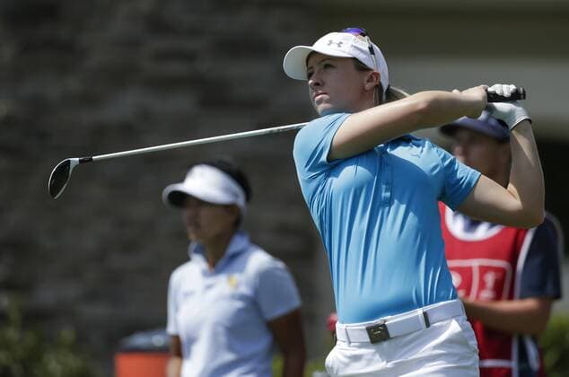 March 25, 2016: Jodi Ewart Shadoff on the 7th tee box during the second round of the Kia Classic at Aviara Golf Club in Carlsbad, California. LPGA Golf Damen 2016: Kia Classic MAR 25 - ZUMAc04_