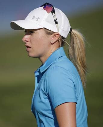 March 25, 2016: Jodi Ewart Shadoff during the second round of the Kia Classic at Aviara Golf Club in Carlsbad, California. LPGA Golf Damen 2016: Kia Classic MAR 25 - ZUMAc04_