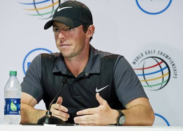 March 26, 2016: Rory McIlroy press conference PK Pressekonferenz World Golf Championships-Dell Match Play Round 5 at the Austin Country Club. Austin, Texas. PGA Golf Herren 2016: World Golf Championships MAR 26 - ZUMAc04_