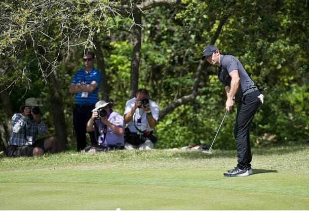 March 26, 2016: Rory McIlroy in action World Golf Championships-Dell Match Play Round 5 at the Austin Country Club. Austin, Texas. PGA Golf Herren 2016: World Golf Championships MAR 26 - ZUMAc04_