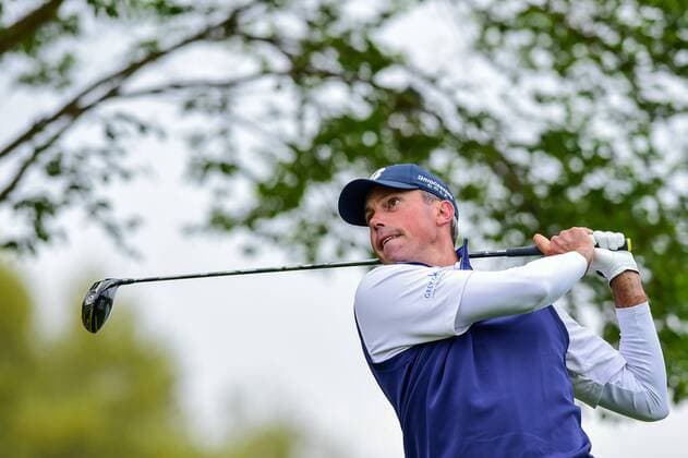 26 MAR 2016: Matt Kuchar tees off on number 3 during the World Golf Championships - Dell Match Play Round 4 at the Austin Country Club Austin, Texas. (Photo by Ken Murray Icon Sportswire) GOLF: MAR 26 PGA Golf Herren - World Golf Championships-Dell Match Play - Round 4 Icon1603264013 EDITORIAL USE ONLY