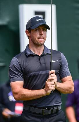 26 MAR 2016: Rory McIlroy reacts to missing a birdie putt from the fringe on number 7 during the World Golf Championships - Dell Match Play Round 5 at the Austin Country Club Austin, Texas. (Photo by Ken Murray Icon Sportswire) GOLF: MAR 26 PGA Golf Herren - World Golf Championships-Dell Match Play - Round 5 Icon1603265005 EDITORIAL USE ONLY