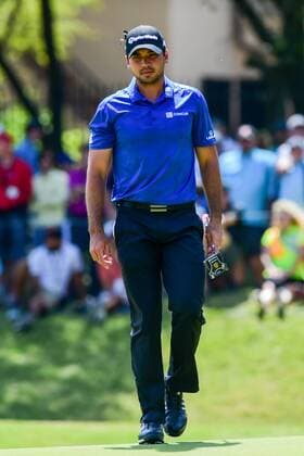 26 MAR 2016: Jason Day walks on the 7th green during the World Golf Championships - Dell Match Play Round 5 at the Austin Country Club Austin, Texas. (Photo by Ken Murray Icon Sportswire) GOLF: MAR 26 PGA Golf Herren - World Golf Championships-Dell Match Play - Round 5 Icon1603265007 EDITORIAL USE ONLY