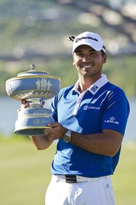 March 27, 2016: Jason Day celebrates the finals match win at the World Golf Championships-Dell Match Play Round at the Austin Country Club. Austin, Texas. PGA Golf Herren 2016: World Golf Championships MAR 27 - ZUMAc04_