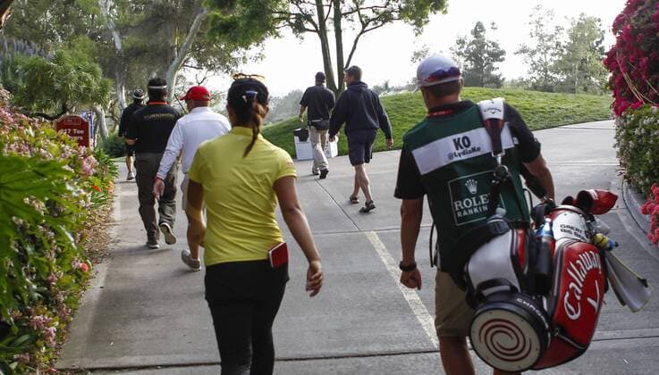 March 27, 2016: Lydia Ko walks to the 17th tee box during the final round of the Kia Classic at Aviara Golf Club in Carlsbad, California. Lydia Ko wins by 19 under for the tournament. LPGA Golf Damen 2016: Kia Classic MAR 27 - ZUMAc04_