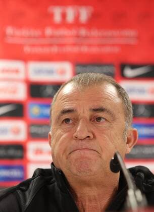 Fußball, PK Fatih Terim - Nationalteam Türkei SOCCER - AUT vs TUR, test match, preview VIENNA,AUSTRIA,28.MAR.16 - SOCCER - OEFB international match Länderspiel Austria vs Turkey, friendly match, preview, press conference PK Pressekonferenz team TUR. Image shows head coach Fatih Terim (TUR). Picture shot with a Canon EOS-1D X Mark II sample. GEPAxpictures xChristianxOrt