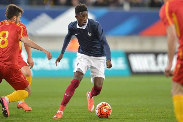 OUSMANE DEMBELE FOOTBALL : France vs Macedonia - Qualifications Euro 2017 - 28 03 2016 AnthonyBIBARD FEP Panoramic 