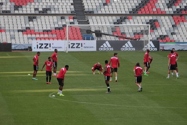 Canada national soccer team players participate in a training session in Mexico City, Mexico, 28 March 2016, prior to tomorrow s Russia 2018 World Cup qualifying match before Mexico. EFE Sashenka Gutierrez CANADA NATIONAL SOCCER TEAM TRAINING SESSION !ACHTUNG: NUR REDAKTIONELLE NUTZUNG!  MDF002 20160329-635948170329515172