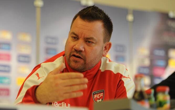 29.03.2016, xmhx, Fussball UEFA WomenÕs Champions League, 1.FFC Frankfurt - FC Rosengard, emspor, v.l. Jack Majgaard Jensen (Trainer FC Rosengard)