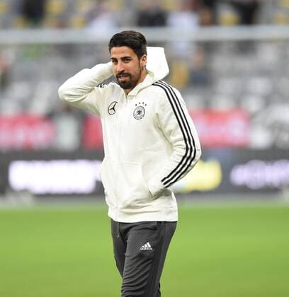 Fussball, Herren, Saison 2015 16, Länderspiel in München, Deutschland - Italien, Sami Khedira (Deutschland) vor dem Spiel, 29.03.2016,