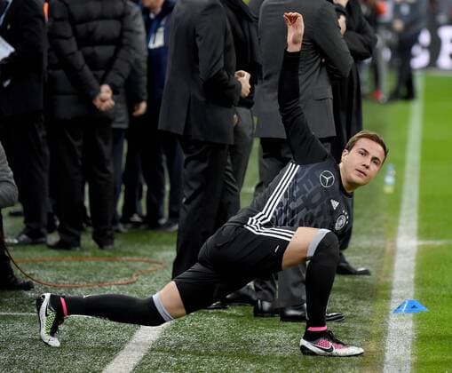 29.03.2016, xjhx, Fussball Testspiel, Deutschland - Italien, emspor v.l. Mario Goetze (Deutsche Fussball Nationalmannschaft DFB)