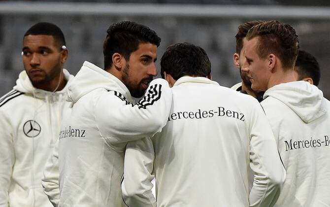 29.03.2016, xjhx, Fussball Testspiel, Deutschland - Italien, emspor v.l. Sami Khedira (Deutsche Fussball Nationalmannschaft DFB)