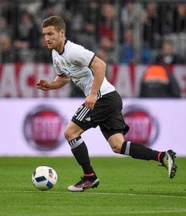 Fußball, Länderspiel, Deutschland - Italien FUSSBALL INTERNATIONAL TESTSPIEL IN DER ALLIANZ ARENA MUENCHEN Deutschland - Italien 29.03.2016 Shkodran Mustafi (Deutschland) 