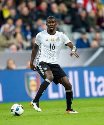 29. Maerz 2016: Muenchen, Allianz Arena: Fussball Testspiel: Deutschland - Italien: Antonio Ruediger (Deutschland)l.