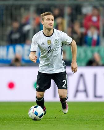 29. Maerz 2016: Muenchen, Allianz Arena: Fussball Testspiel: Deutschland - Italien: Shkodran Mustafi (Deutschland)l.
