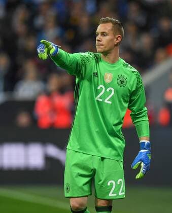 FUSSBALL INTERNATIONAL TESTSPIEL IN DER ALLIANZ ARENA MUENCHEN Deutschland - Italien 29.03.2016 Torwart Marc Andre ter Stegen (Deutschland) 