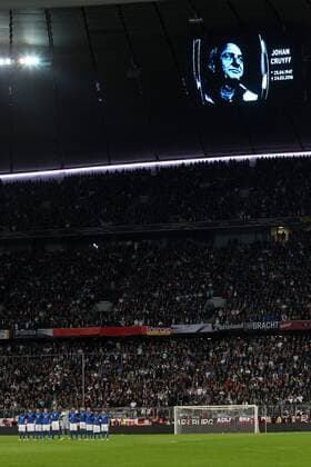 Tribute to Johann Cruyff Munich 29-03-2016 Allianz Arena Football Calcio Friendly match Germany - Italy - Nationalteam Länderspiel lucaxpagliaricci
