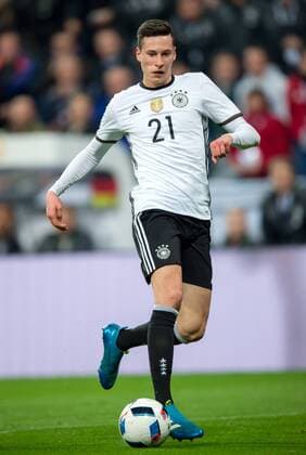 Fußball, Länderspiel, Deutschland - Italien 29. Maerz 2016: Muenchen, Allianz Arena: Fussball Testspiel: Deutschland - Italien: Julian Draxler (Deutschland).