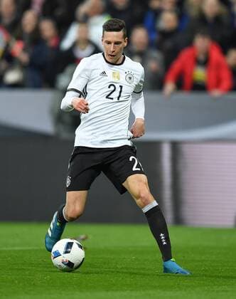 Fußball, Länderspiel, Deutschland - Italien FUSSBALL INTERNATIONAL TESTSPIEL IN DER ALLIANZ ARENA MUENCHEN Deutschland - Italien 29.03.2016 Julian Draxler (Deutschland) 