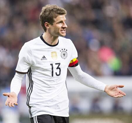 München, 29.03.2016, Allianz Arena Thomas Müller (Deutschland) Deutschland - Italien mm