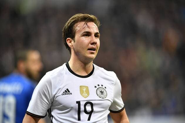 Mario Götze (GER) portrait DFB Länderspiel Nationalteam Deutschland gegen Italien Freundschaftsspiel Fußball Herren GER vs ITA Allianz Arena München 29.03.2016 DFB Länderspiel Nationalteam Deutschland gegen Italien