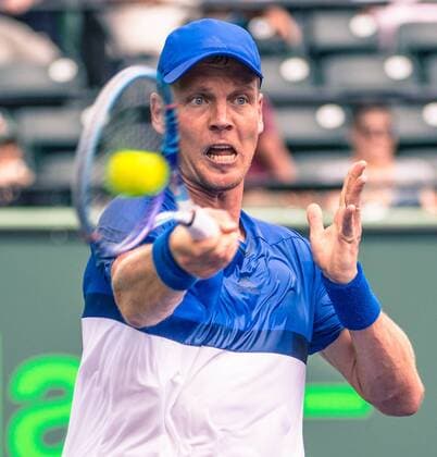 March 29, 2016: Tomas Berdych (CZE) defeats Richard Gasquet (FRA) 6-4, 3-6, 7-5, at the Miami Open being played at Crandon Park Tennis Center in Miami, Key Biscayne, Florida. Ã‚Â© TENNIS 2016: Miami Open MAR 29 - ZUMAc04_