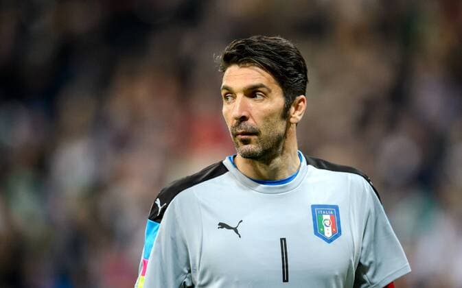 29. Maerz 2016: Muenchen, Allianz Arena: Fussball Testspiel: Deutschland - Italien: Torwart Gianluigi Buffon (Italien).