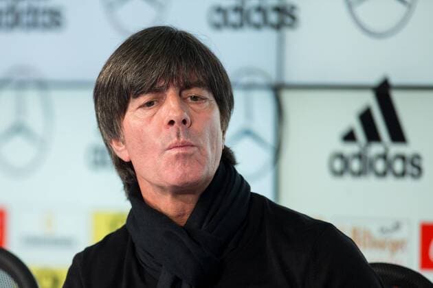 Muenchen Bundestrainer Joachim Jogi Loew bei der Pressekonferenz nach dem Freundschaftsspiel zwischen Deutschland und Italien am 29.03.2016, Copyright: Schueler Eibner-Pressefoto EP_JSE