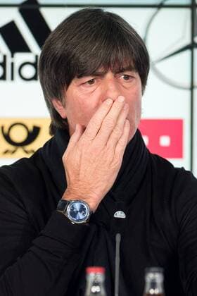 Muenchen Bundestrainer Joachim Jogi Loew bei der Pressekonferenz nach dem Freundschaftsspiel zwischen Deutschland und Italien am 29.03.2016, Copyright: Schueler Eibner-Pressefoto EP_JSE