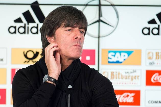 Muenchen Bundestrainer Joachim Jogi Loew bei der Pressekonferenz nach dem Freundschaftsspiel zwischen Deutschland und Italien am 29.03.2016, Copyright: Schueler Eibner-Pressefoto EP_JSE