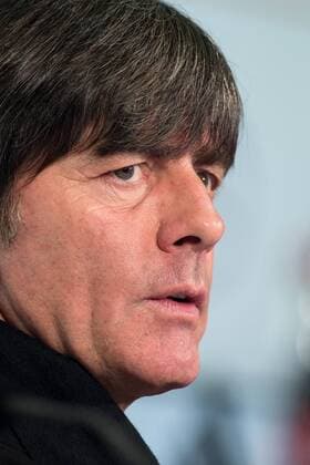 Muenchen Bundestrainer Joachim Jogi Loew bei der Pressekonferenz nach dem Freundschaftsspiel zwischen Deutschland und Italien am 29.03.2016, Copyright: Schueler Eibner-Pressefoto EP_JSE
