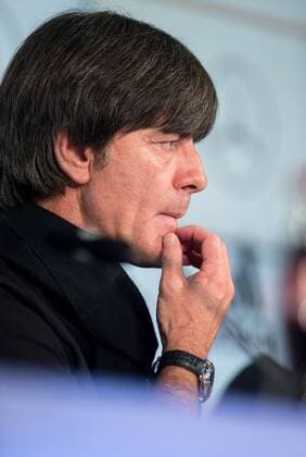 Muenchen Bundestrainer Joachim Jogi Loew bei der Pressekonferenz nach dem Freundschaftsspiel zwischen Deutschland und Italien am 29.03.2016, Copyright: Schueler Eibner-Pressefoto EP_JSE