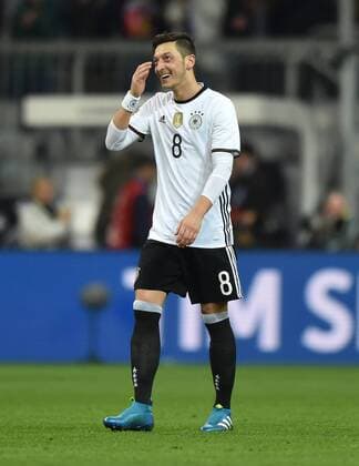 29.03.2016, Fussball Laenderspiel in Muenchen, Deutschland - Italien 4:1, Jubel Mesut Oezil, Mesut Özil (Deutschland)
