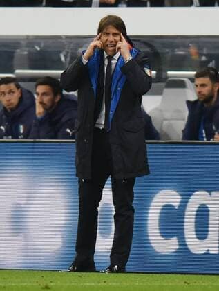 29.03.2016, Fussball Laenderspiel in Muenchen, Deutschland - Italien 4:1, Trainer Antonio Conte (Italien)
